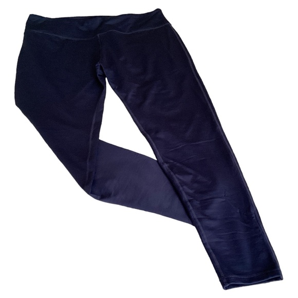 Baleaf Women’s Fleece Lined High Waisted Navy Blue Long Leggings/Pants Size XXXL - Picture 12 of 16